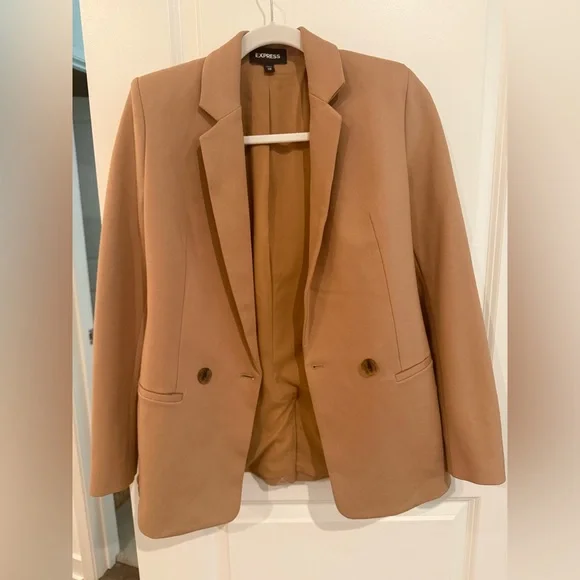 Express Tan Women's Blazer NWOT - Picture 5 of 5